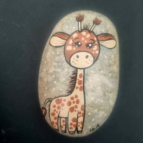 Les galets girafes de wonder