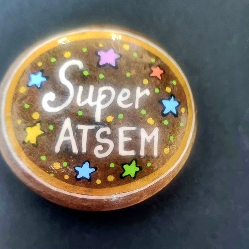 Les galets atsem, maîtresse,nounou  maître....de wonder