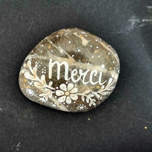 Galet joyeux anniversaire,retraite,fêtes de wonder