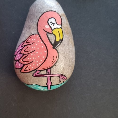 Les galets flamants roses de wonder