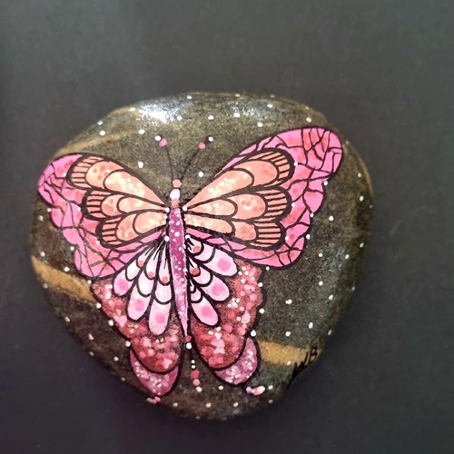 Les galets papillons de wonder