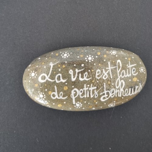 Les galets messages ,phrases ,citations de wonder