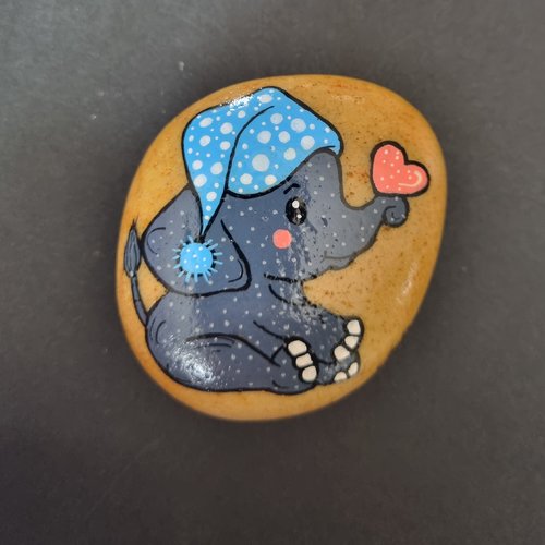 Les galets éléphants de wonder
