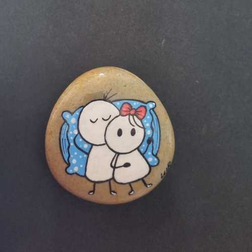 Les galets bonhomme poétiques de wonder