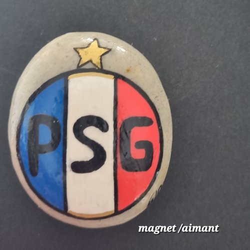 Les galets magnets /aimants  psg de wonder