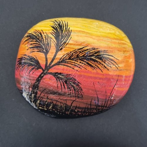 Les galets coucher de soleil de wonder