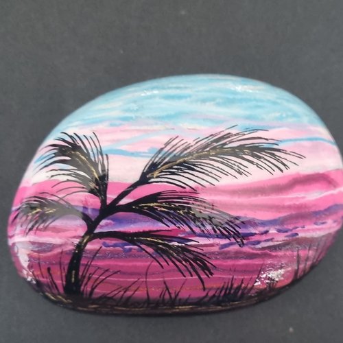 Les galets coucher de soleil de wonder