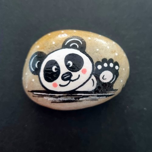 Les galets panda de wonder