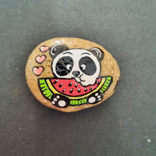 Les galets panda de wonder