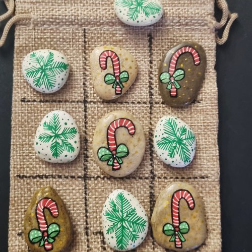 Les galets jeux de morpions de wonder