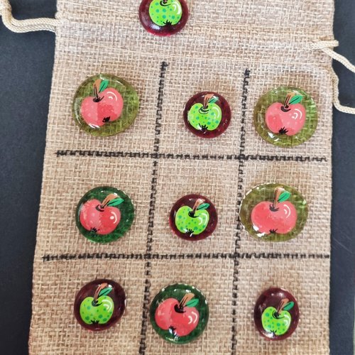 Les galets jeux de morpions de wonder