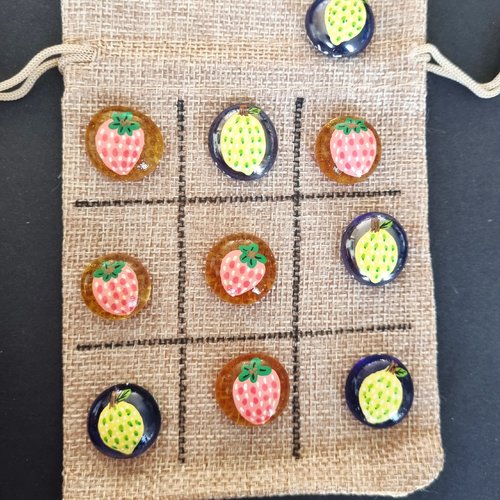 Les galets jeux de morpions de wonder