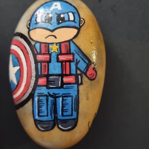 Les galets super héros de wonder