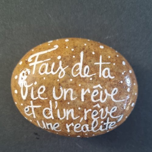 Les galets messages,phrases,citations de wonder