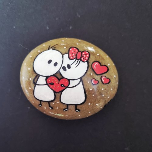 Les galets bonhommes poétiques de wonder