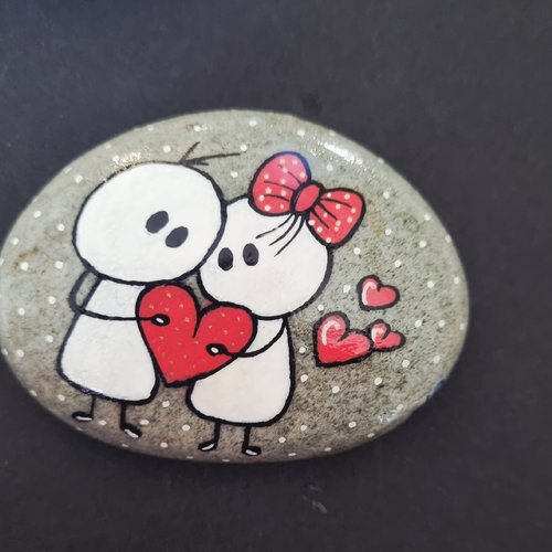 Les galets bonhommes poétiques de wonder