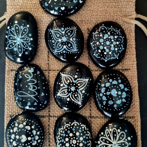 Les galets jeux de morpions de wonder