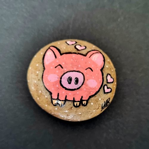 Les galets cochons de wonder