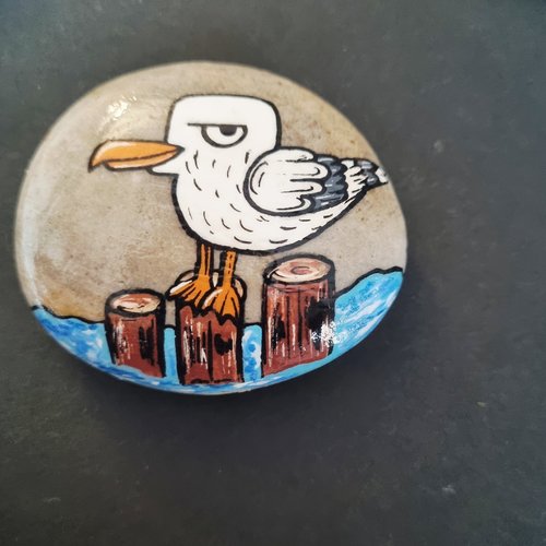 Les galets oiseaux de wonder
