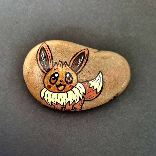 Les galets personnages de pokemon de wonder