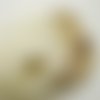 Cordon de coton ciré blanc 1.5mm   x 5m