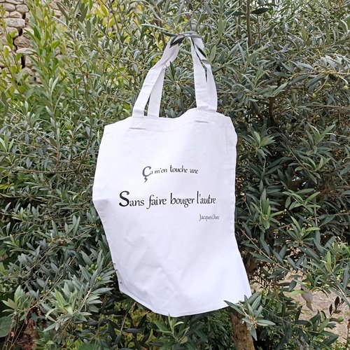 Sac /tote bag " jacques chirac"