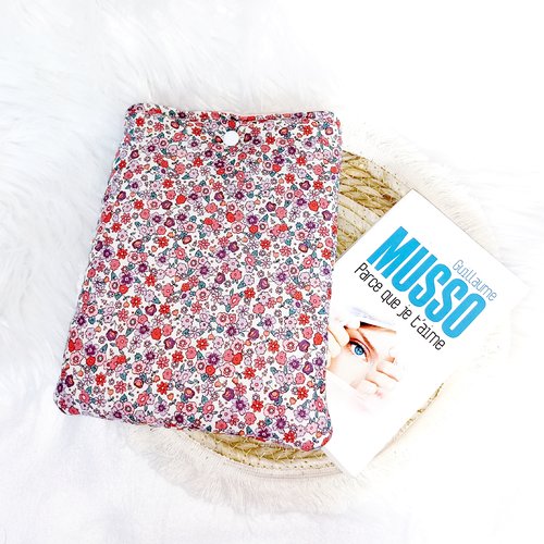 Pochette a livre motif liberty