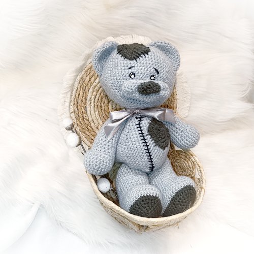 Grand ours en crochet