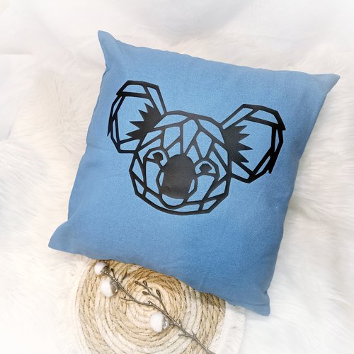 Housse de coussin koala