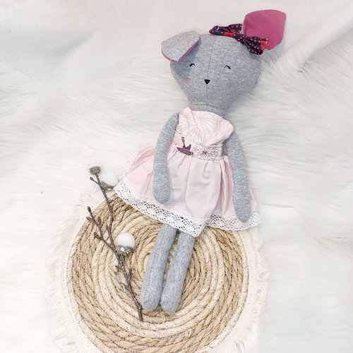 Poupée renée en tissu/ poupée de chiffon
