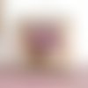 Mini cadre nature rose et gris pour un style girly, arbre en 3d