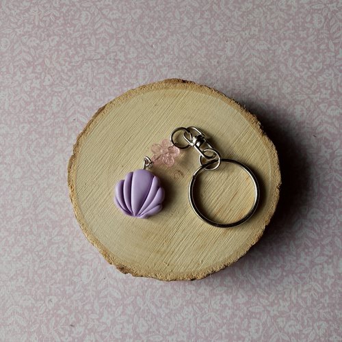 Porte clé un amour de coquillage
