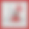 Grille point de croix - pdf- paris tour eiffel rouge ballons