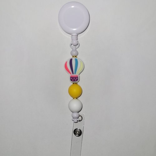 Porte badge retractable