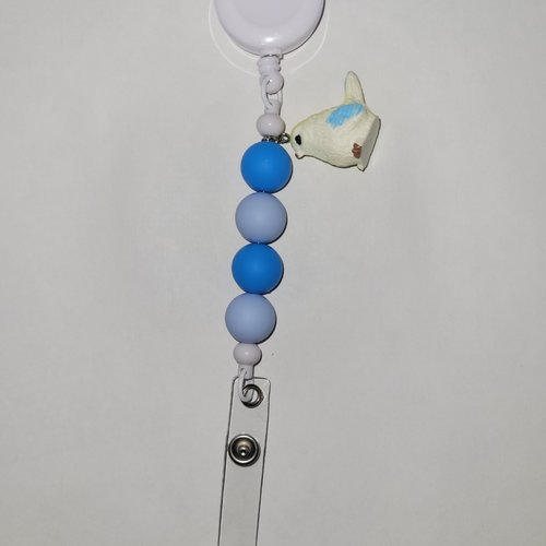 Porte badge retractable