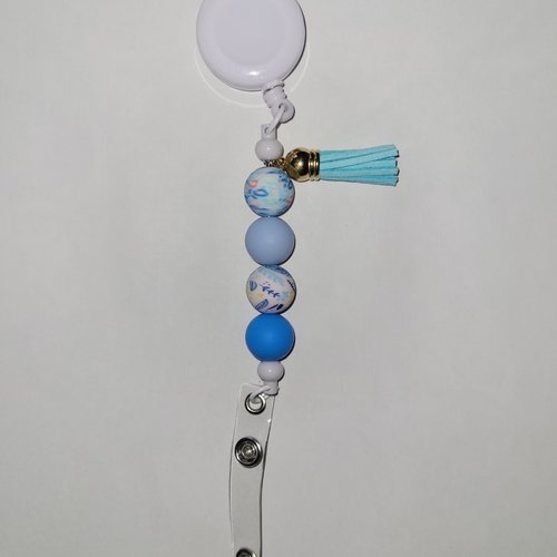 Porte badge retractable
