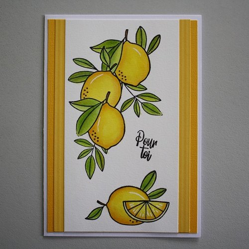 Carte : des citrons