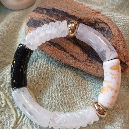 Bracelet "neige"