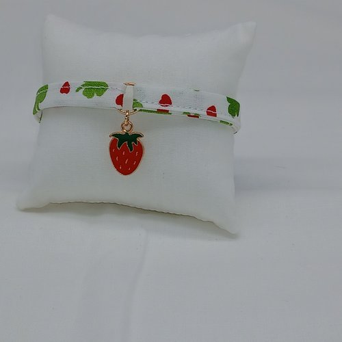 Bracelet fraise
