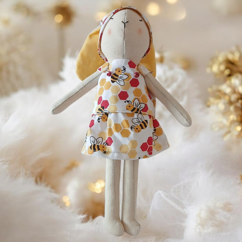 Doudou lapin câlinou