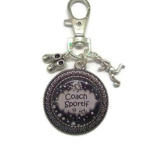 Bijou De Sac Porte Cles Idee Cadeau Coach Coach Sportif Les Merveilles De Faby Fete Anniversaire Remerciements Un Grand Marche