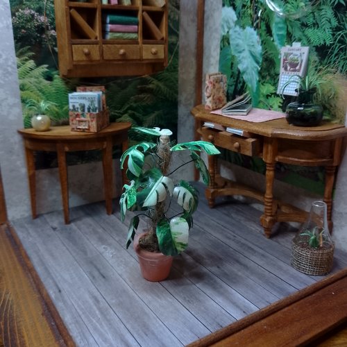 Miniature 1/12eme plante verte