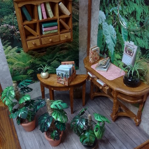 Miniature 1/12eme plante verte