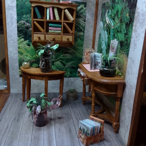 Miniature 1/12eme plante verte