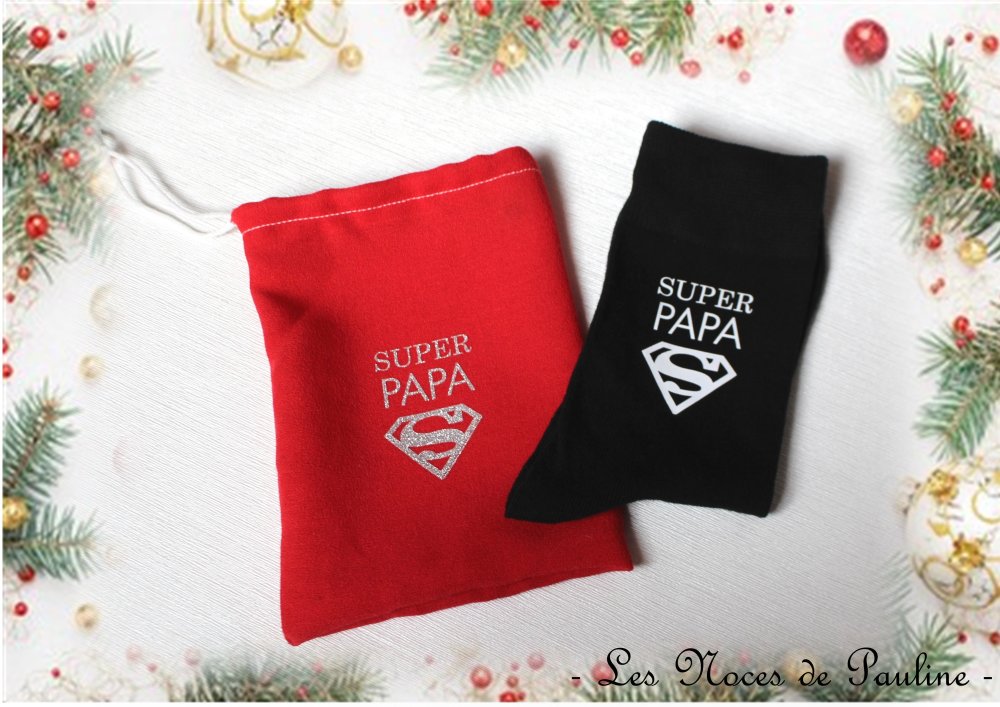 Chaussettes personnalisées pour Papa - Fêtes des Pères