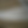 Deux mètres de ruban   en synthétique  , coloris  blanc irisé  , largeur 1,5 cm
