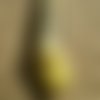 Echevette de fil mouliné  25 en coton  dmc ,  coloris 445 jaune clair