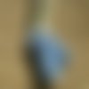 Echevette de fil mouliné  25 en coton  dmc ,  coloris 3755 bleu