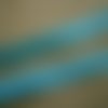 Deux mètres de ruban de satin largeur  9 mm , coloris  bleu turquoise 