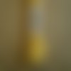 Echevette de coton à canevas retors dmc , numéro 4 , coloris 2150 jaune 